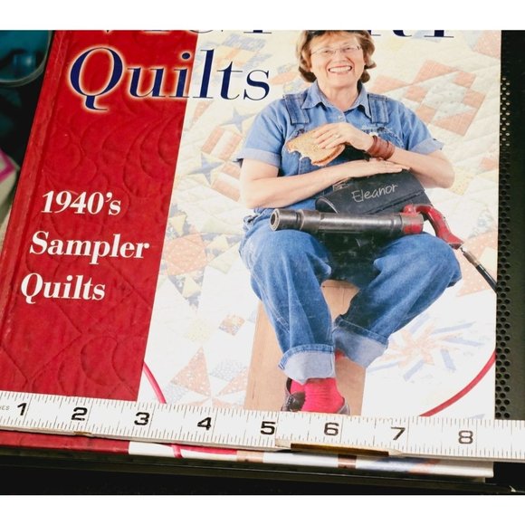 Victory Quilts Eleanor Burns 1940's Sampler quilts Book hardcover - Picture 6 of 7